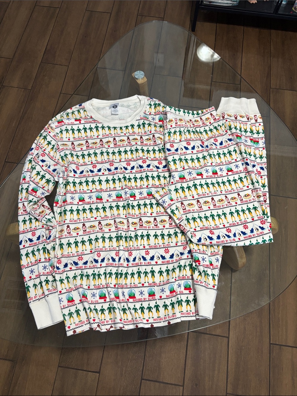 Hanna Anderson Elf Pijama Shirt and Pant Set